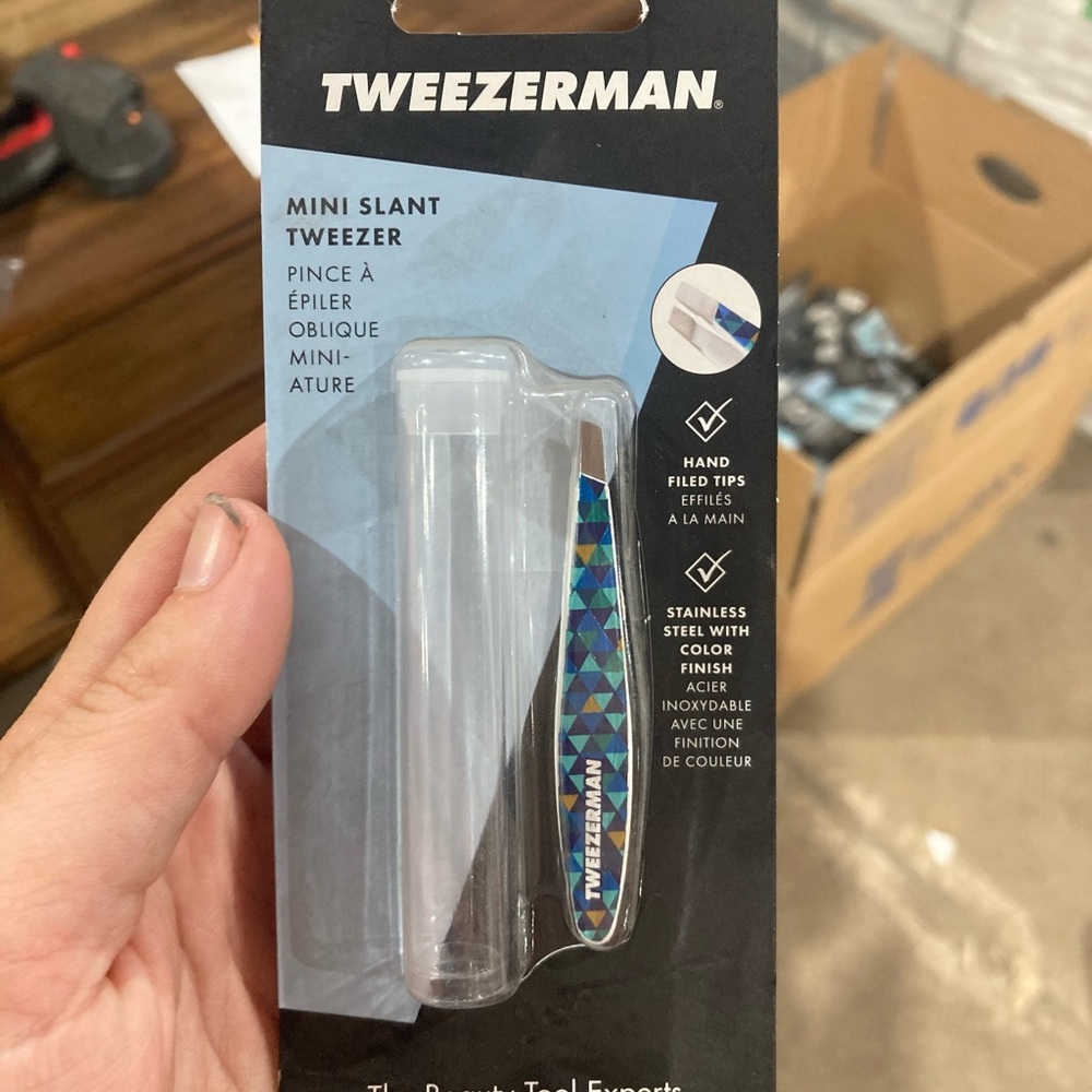Mini Slant Tweezer